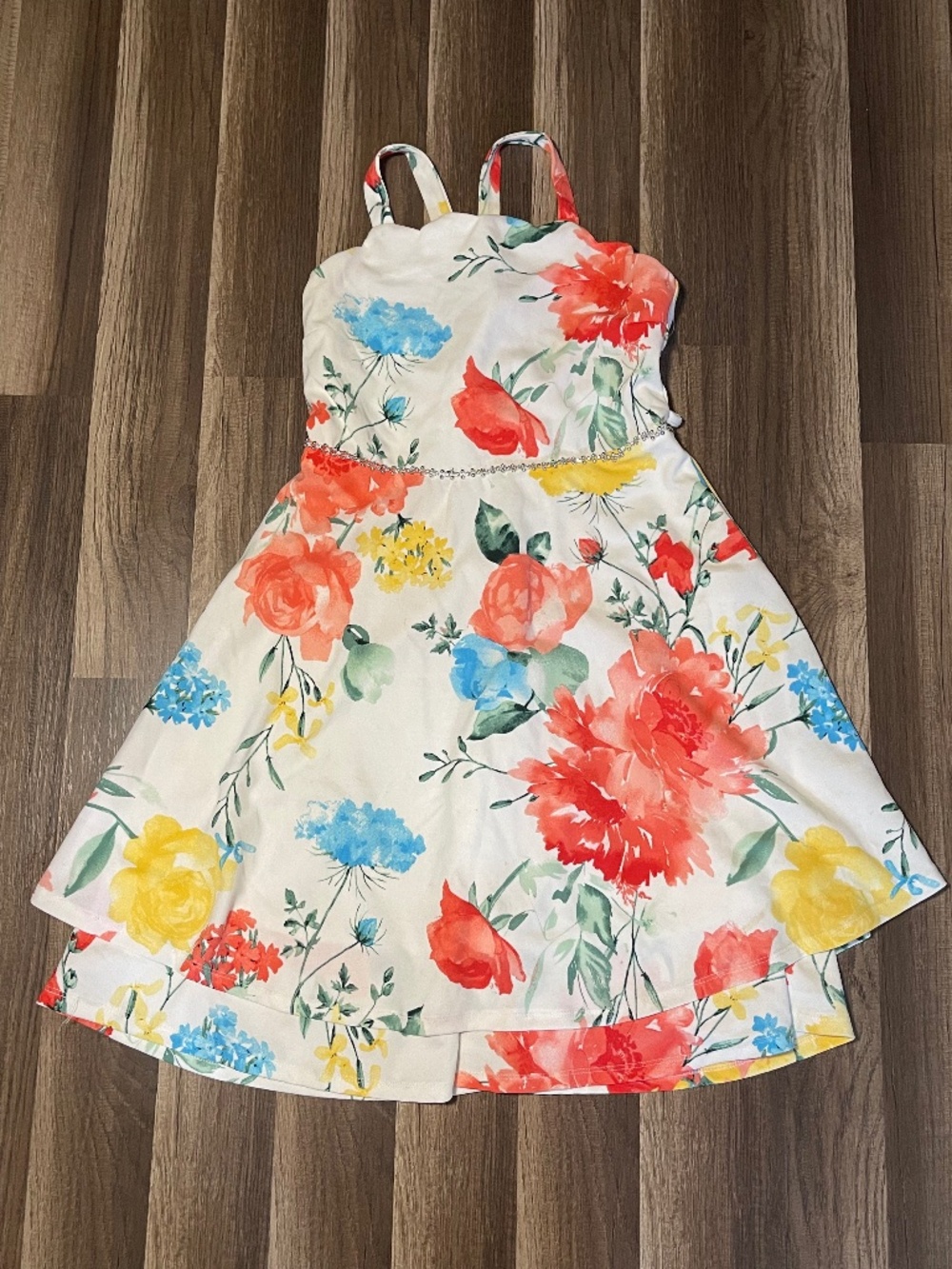 Speechless Kids Spring Flowers Dress Size 16